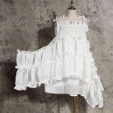 Luxury Ruffle Statement Blouse